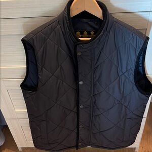 Barbour Mens Vest Navy Size XL Like New